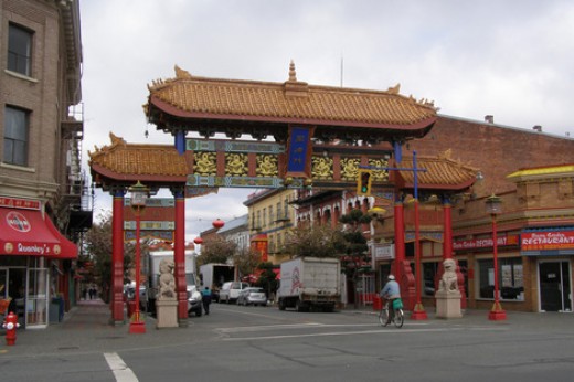 Chinatown in Victoria